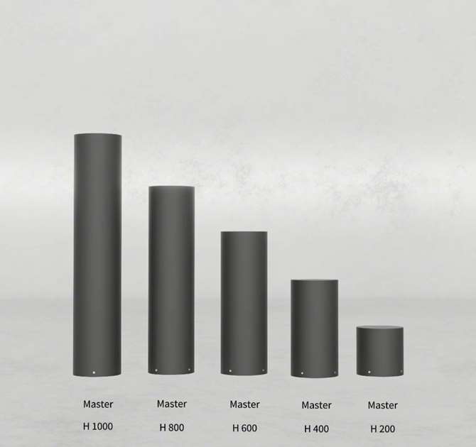 master blaster family of bollards uden top